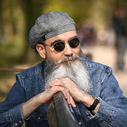 Portrait au parc de la tête d'or